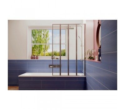Шторка для ванны AmbassadorBath Screens 16041110R 90x140 стекло прозрачное