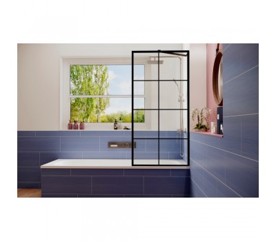 Шторка для ванны AmbassadorBath Screens 16041208 70x140 стекло рифленое