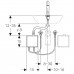 Смеситель Geberit Piave 116.162.21.1 сенсорный для раковины с функциональным блоком наружного монтажа