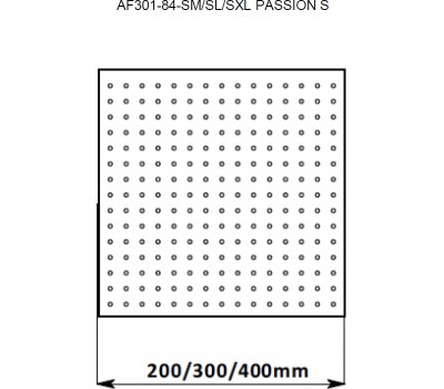 Верхний душ Aquanet Passion AF301-84-SXL