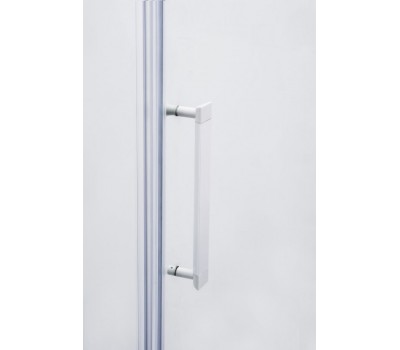 Душевая дверь Cezares RELAX-B-1-75-P-Bi-L профиль белый стекло рифленое 75см