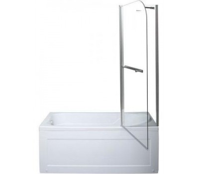 Шторка для ванны Aquanet SG-1200, прозрачное стекло