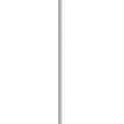 Бордюр Meissen Gatsby карандаш глянцевый белый 1,6х25