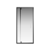 Душевая дверь Creto Astra 121-WTW-900-C-B-6 стекло прозрачное профиль черный, 90х195 см