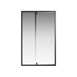 Душевая дверь Creto Astra 121-WTW-120-C-B-6 стекло прозрачное профиль черный, 120х195 см