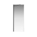 Боковая перегородка Creto Nota 122-SP-800-C-B-6 стекло прозрачное EASY CLEAN профиль черный, 80х200 см