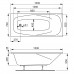 Акриловая ванна Vagnerplast Aronia 150x70