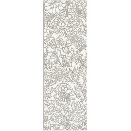 Декор Meissen Вставка Pret a Porter White Iserto Flower 25х75